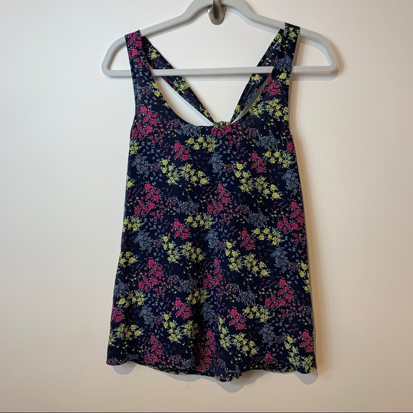 Juicy Couture Tops - Size Small 100% Silk Juicy Couture Tie- Back Tank